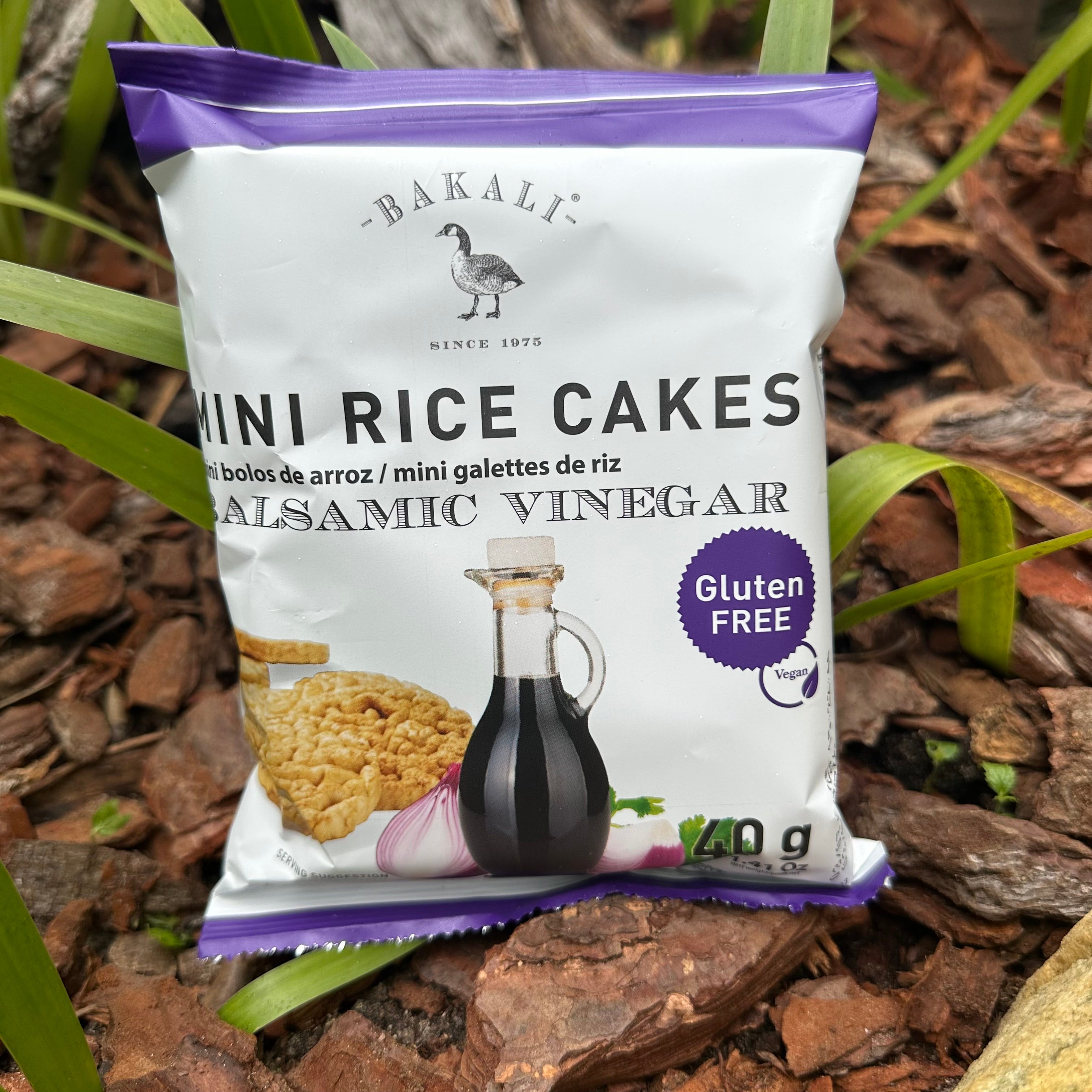 Bakali Mini Rice Cakes - Balsamic Vinegar (40g)