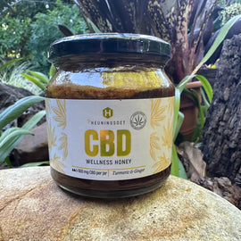 CBD Wellness Honey (Turmeric & Ginger) (325g) - The Deli
