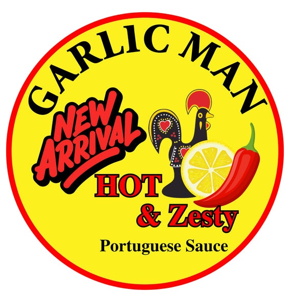 Garlic Man - Hot & Zesty Portuguese Sauce (250g)