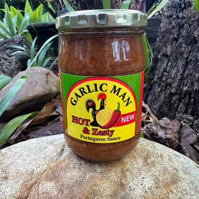 Garlic Man - Hot & Zesty Portuguese Sauce (250g)