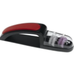 MinoSharp Ceramic Wheel Water Sharpener Plus in Black/Red (MG-440/BR) - The Deli