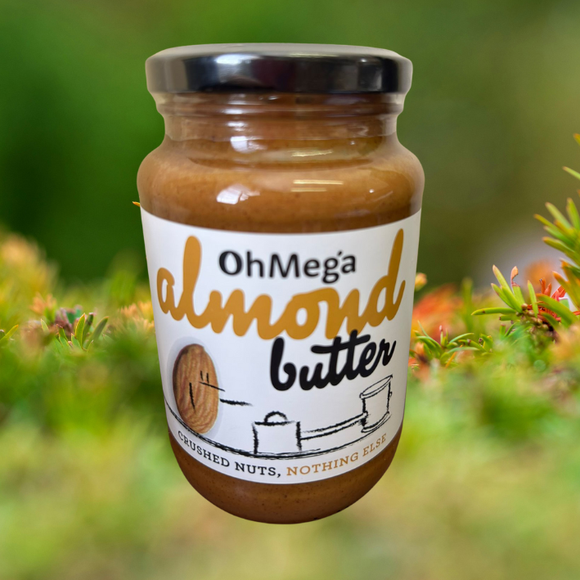 OhMega Almond Butter (400g) - The Deli