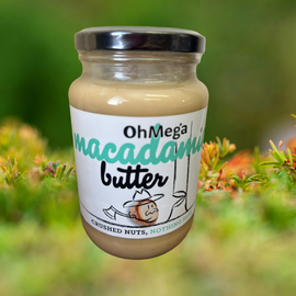 OhMega Macadamia Butter (375g) - The Deli