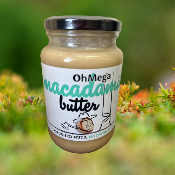 OhMega Macadamia Butter (375g) - The Deli
