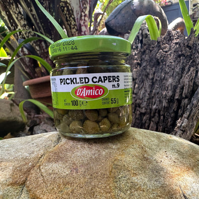 D'Amico - Occhiello Rock Capers Vinegar-Pickled (100g) - The Deli
