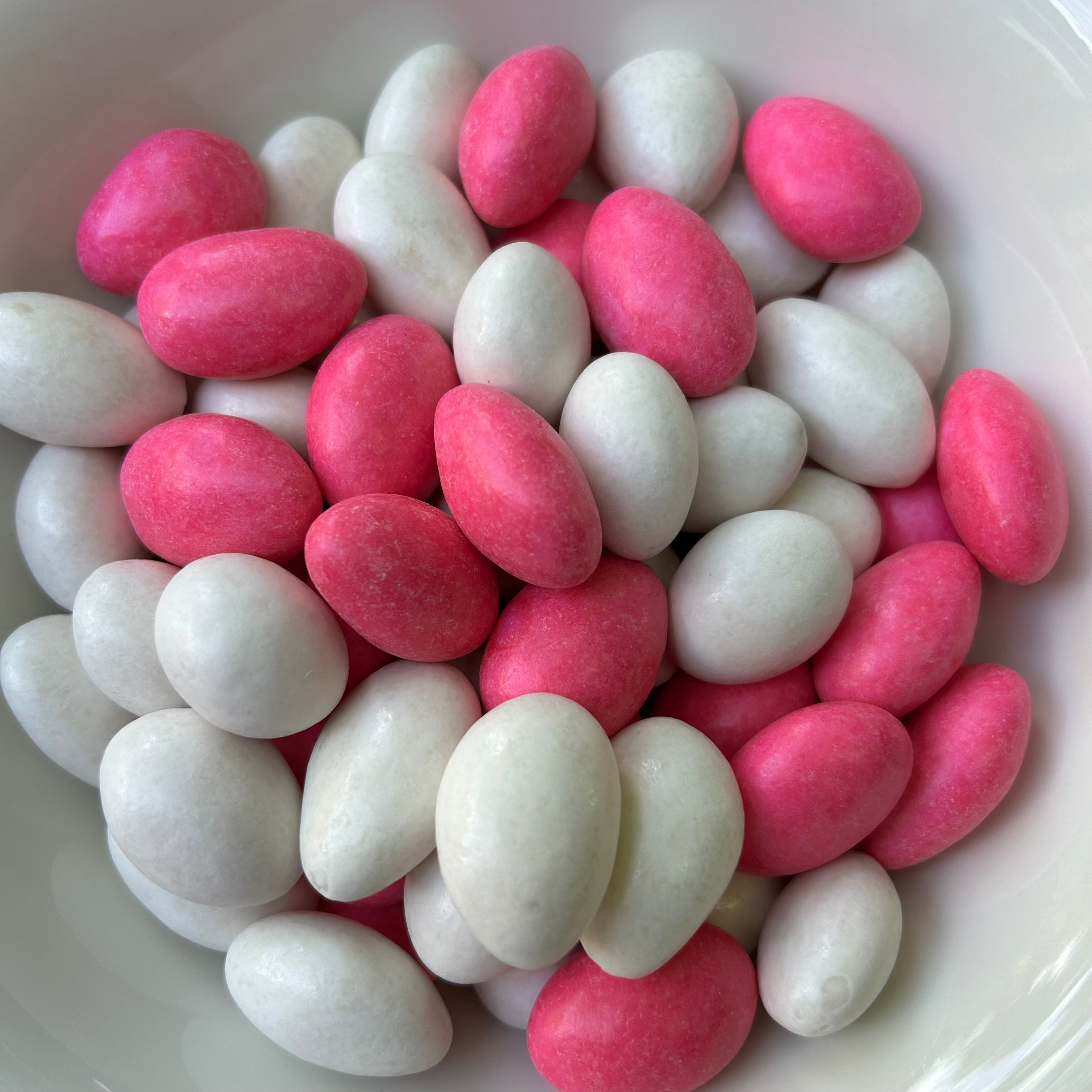 Pink & White Almonds (1kg)