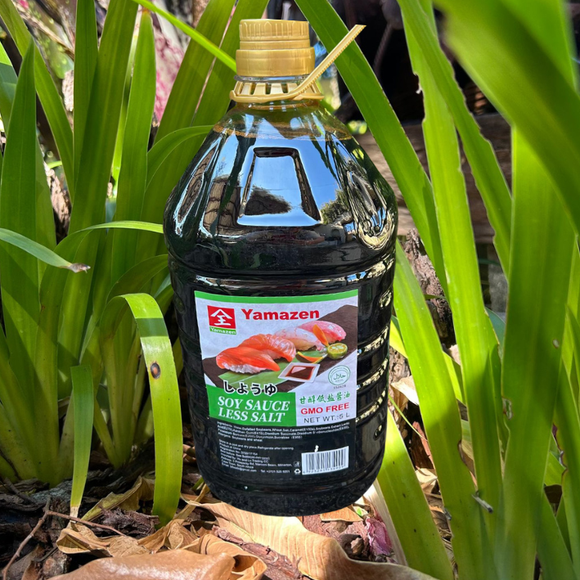 Yamazen Less Salt Soy Sauce (4 x 5L)