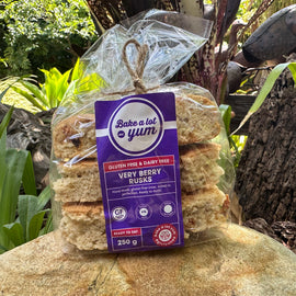 Bake a lot.yum Very Berry Rusks (250g)