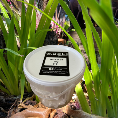 Bucket of Joy Christmas Royal Icing Cookies (12) Gift set - 0