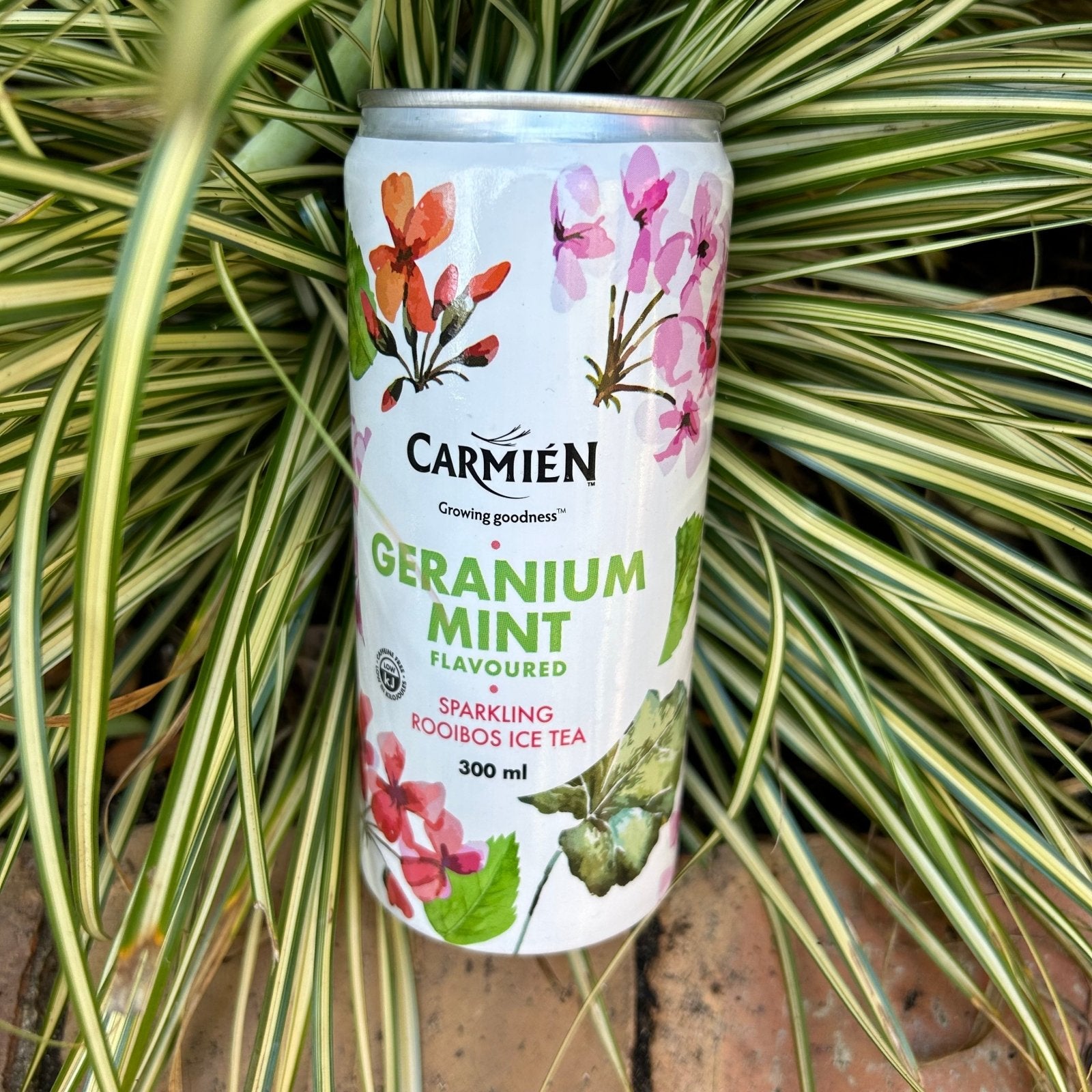 Carmien Geranium Mint Sparkling Ice Tea (300ml) - The Deli
