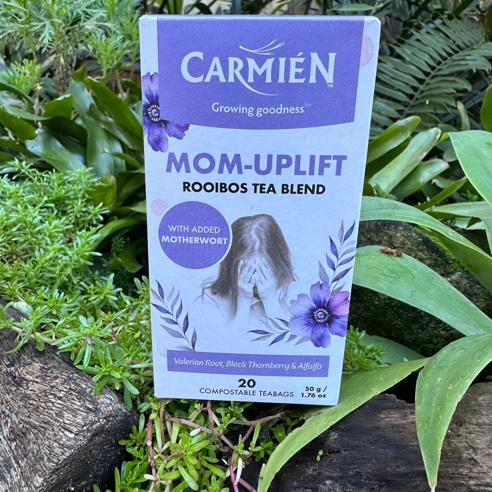 Carmien Mom - Uplift Rooibos Tea Blend (20 compostable teabags) - The Deli