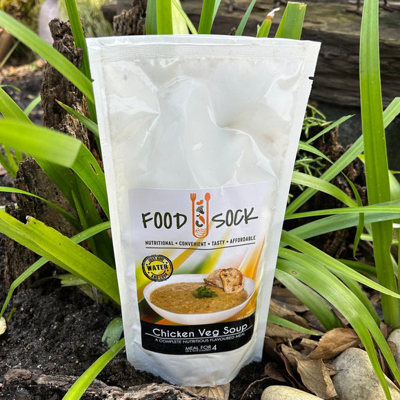 Food Sock - Chicken & Veg Soup (serves 4) - The Deli
