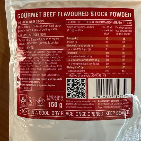 Gourmet Beef Flavoured Stock Powder (150g) - The Deli