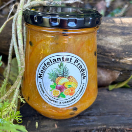 Moefelantat Orange, Pineapple & Granadilla Jam (375g) - The Deli