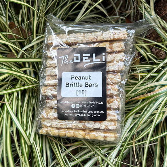 Peanut Brittle Bars (10-pack) - The Deli