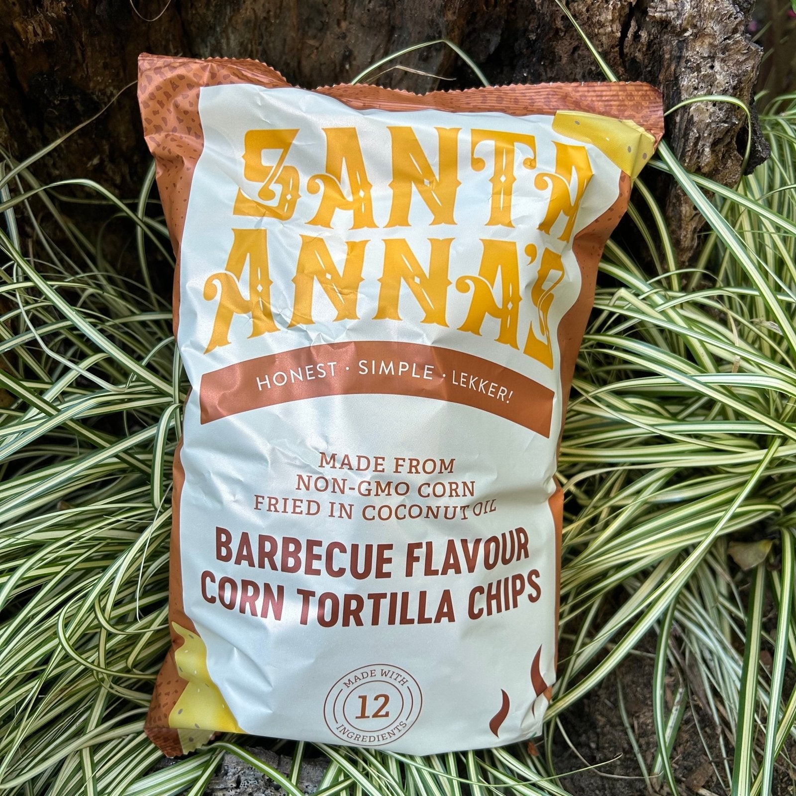 Santa Anna's Barbecue Flavour Corn Tortilla Chips (Non-GMO) (185g) - The Deli