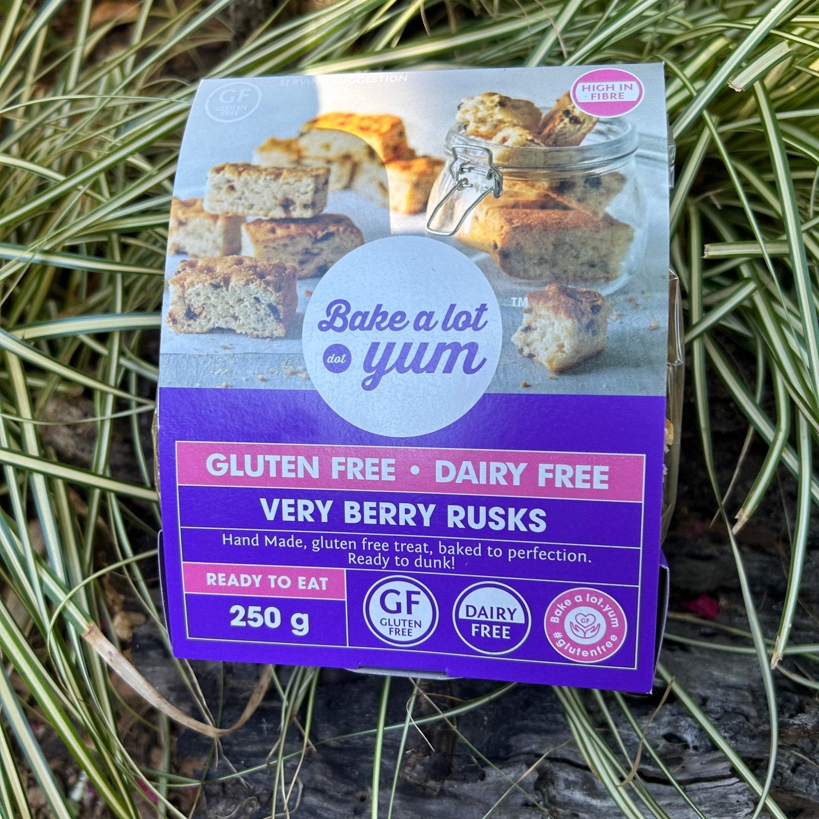 Bake a lot.yum Very Berry Rusks (250g) - The Deli