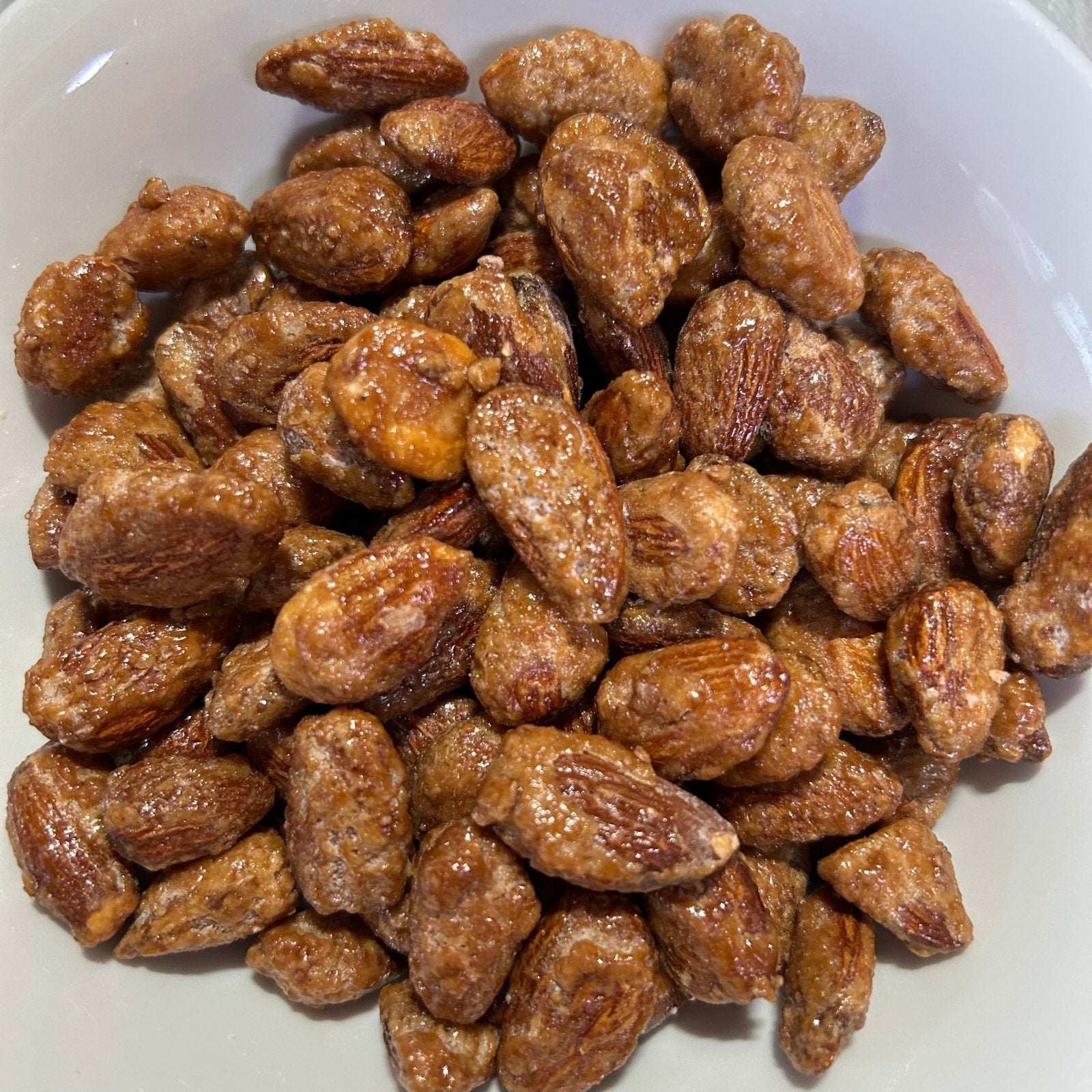 Caramel & Sea Salt Coated Almonds (1kg) - The Deli