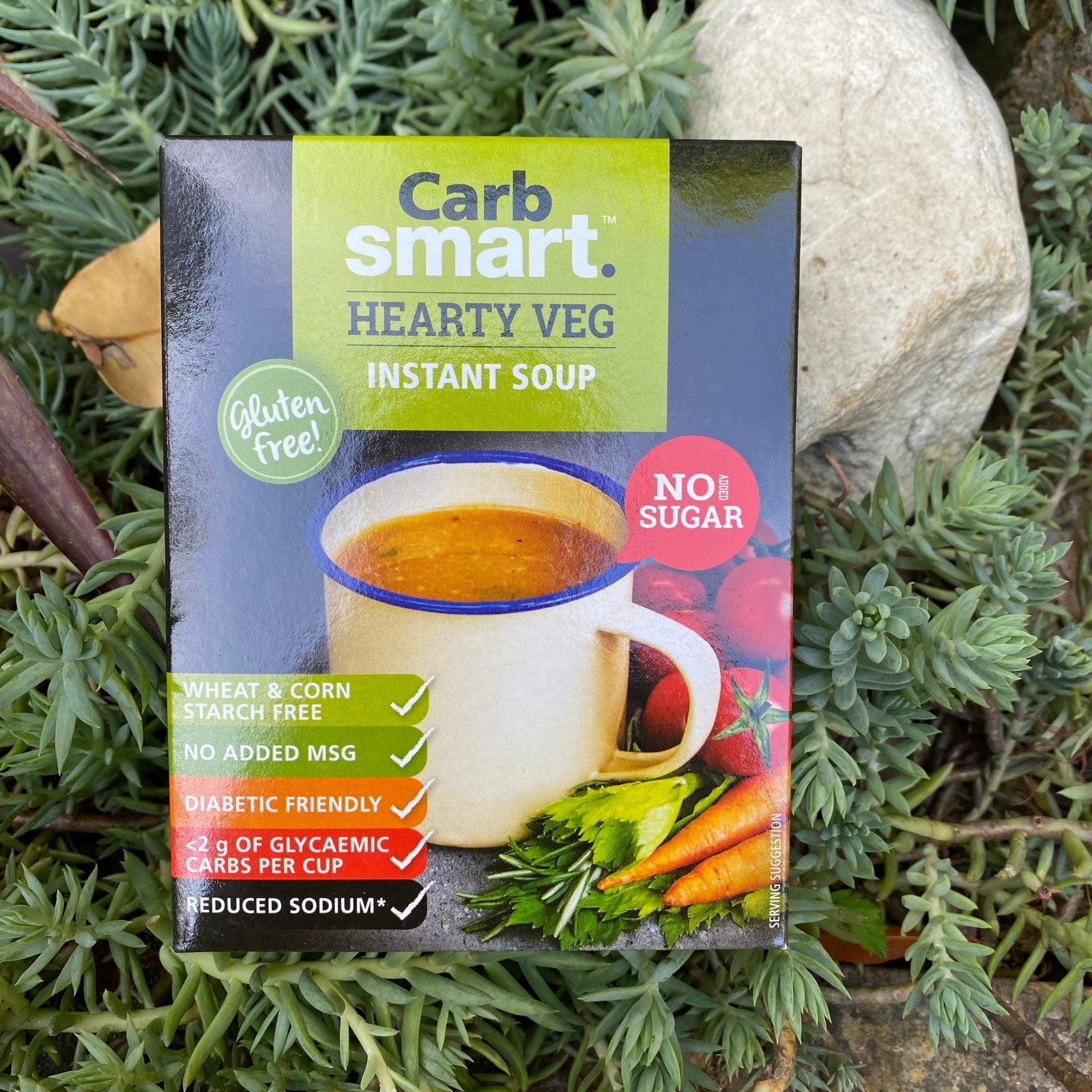 Carb Smart Hearty Veg Instant Soup (4x17g) - The Deli