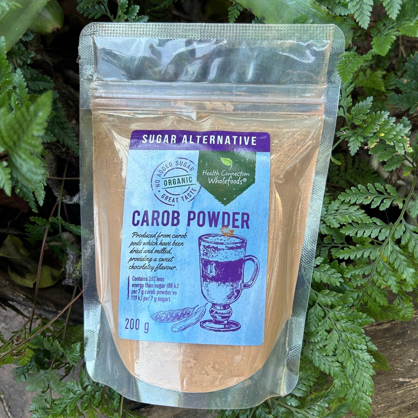 Carob Powder Organic (200g) - The Deli