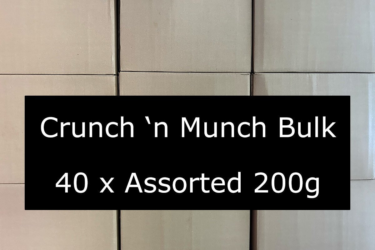 Crunch 'n Munch - BULK Assorted Biscuits (40 x 200g) - The Deli