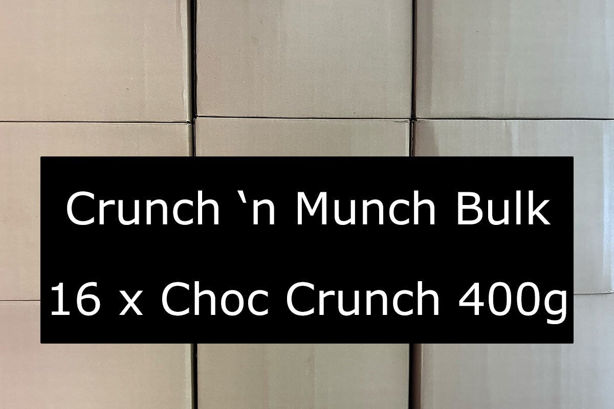 Crunch 'n Munch - BULK Choc Crunch Biscuits (16 x 400g) - The Deli