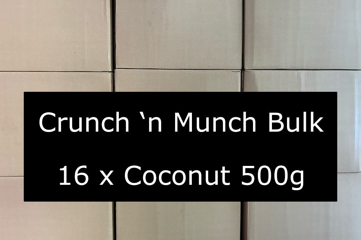 Crunch 'n Munch - BULK Coconut Biscuits (16 x 500g) - The Deli