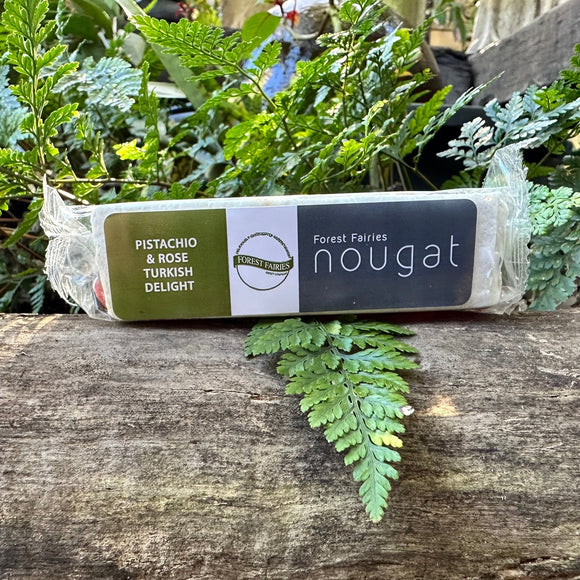Forest Fairies Nougat - Pistachio & Rose Turkish Delight (50g) - The Deli