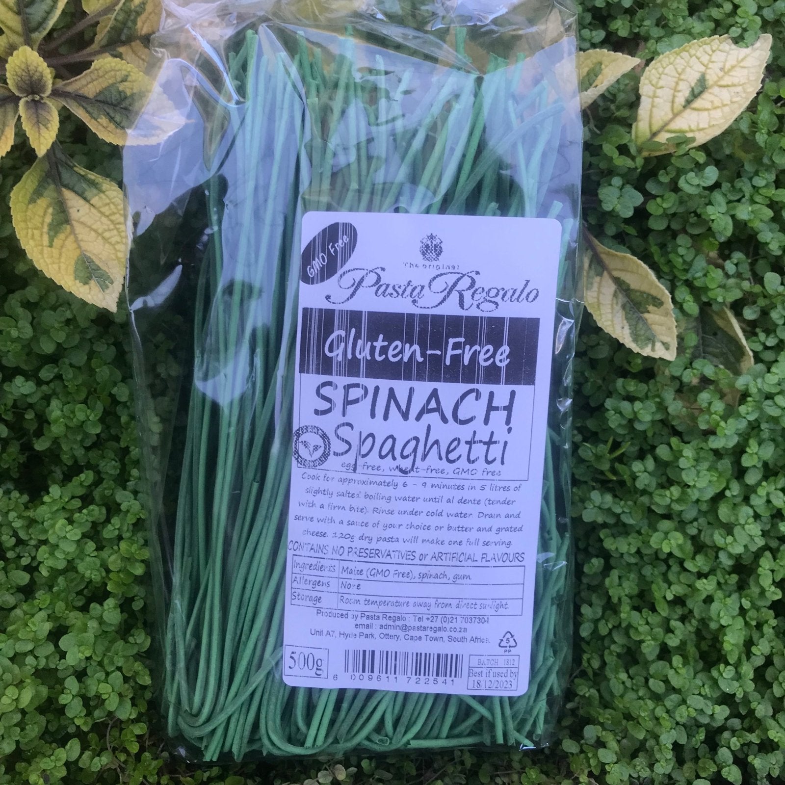 Gluten Free Spinach Spaghetti (500g) - The Deli