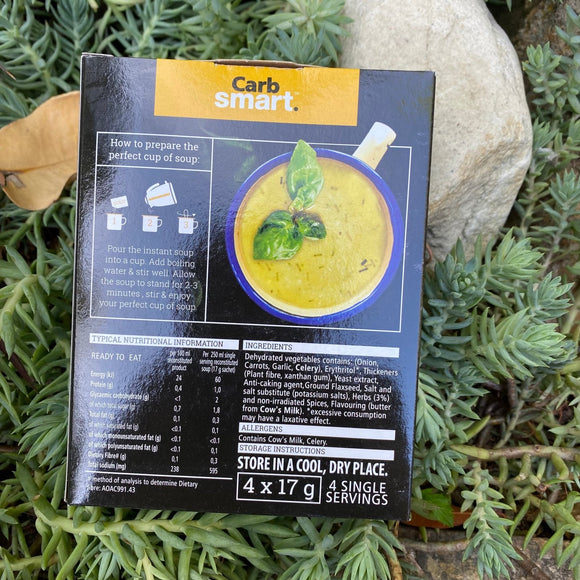 Carb Smart Chicken & Herb Instant Soup (4x17g) - The Deli