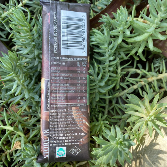 Carb Smart Sugar-Free Milk & Macadamia Nut Chocolate (30g) - The Deli