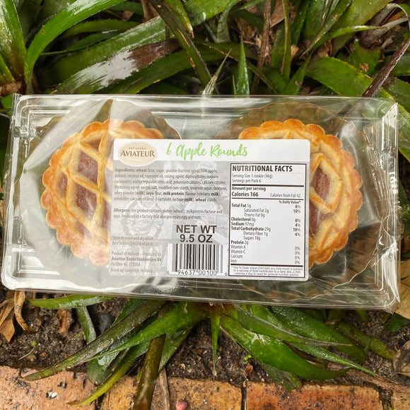 Aviateur Apple Rounds 6-pack (300g) - The Deli