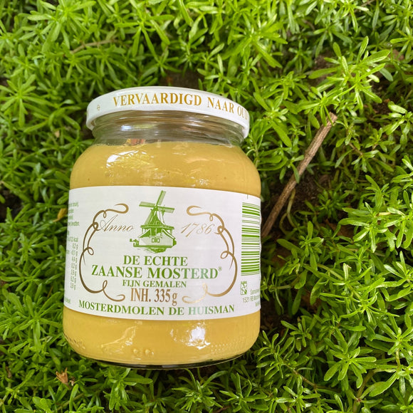 Huisman Zaanse Mosterd Fijn Gemalen (Smooth) (335g) - The Deli