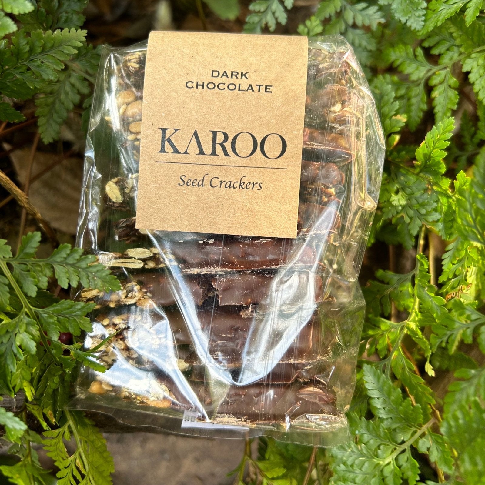 Karoo Dark Chocolate Seed Crackers (120g) - The Deli