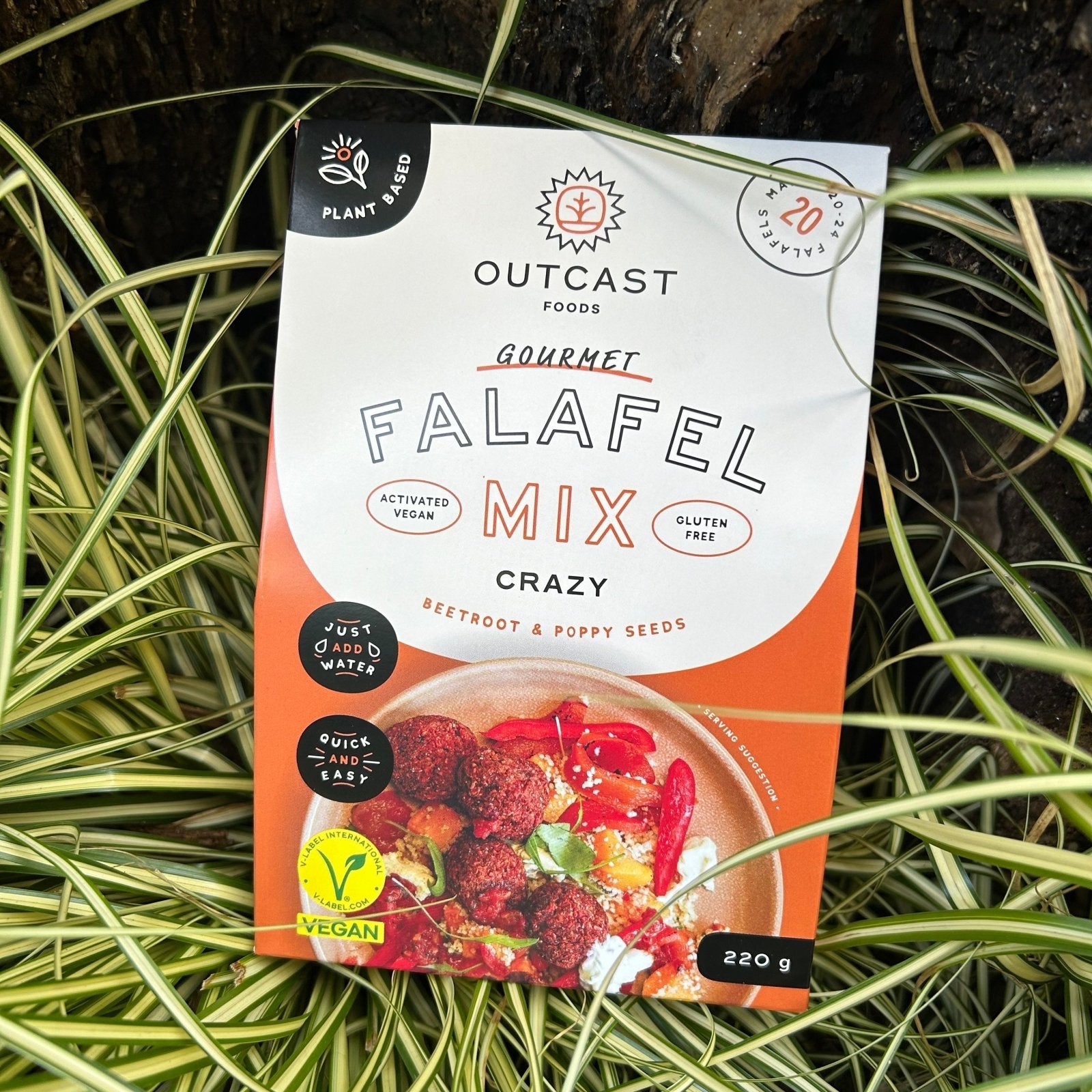 Outcast Crazy Falafel Mix (220g) - The Deli