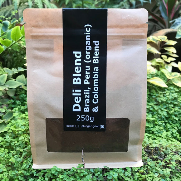 Deli Blend Coffee - Beans (250g) - The Deli