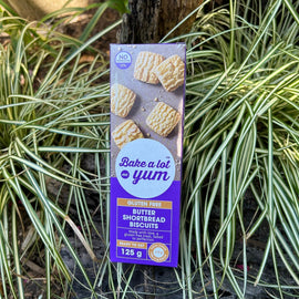 Bake a lot.yum Butter Shortbread Biscuits (125g) - The Deli